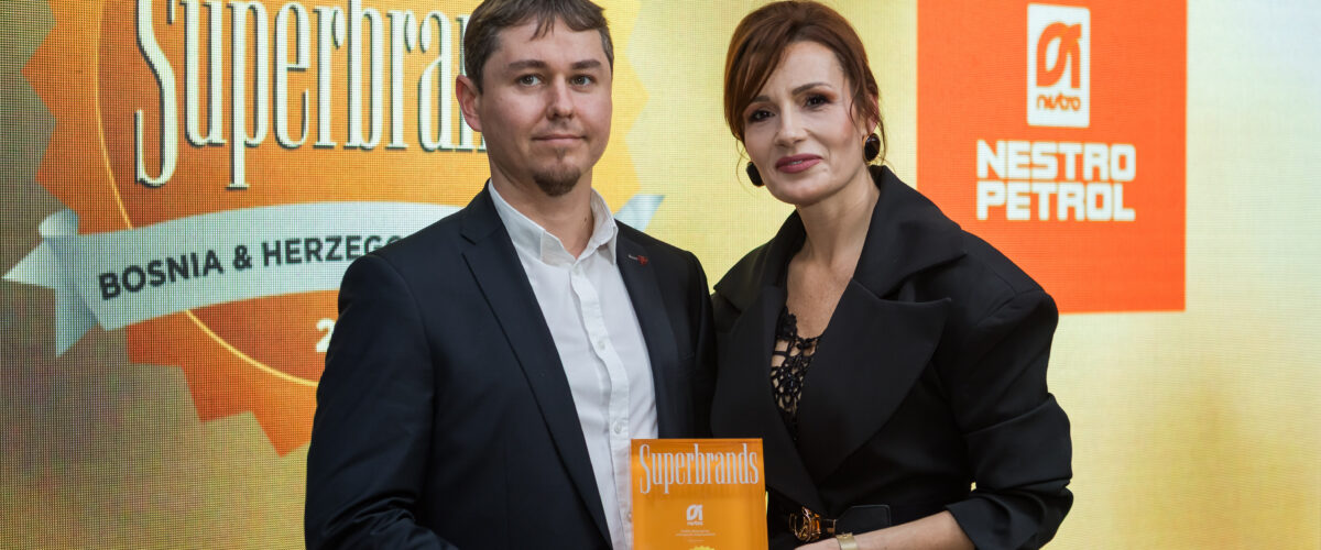 NESTRO PETROL DOBITNIK PRESTIŽNOG PRIZNANJA SUPERBRANDS BiH 2025