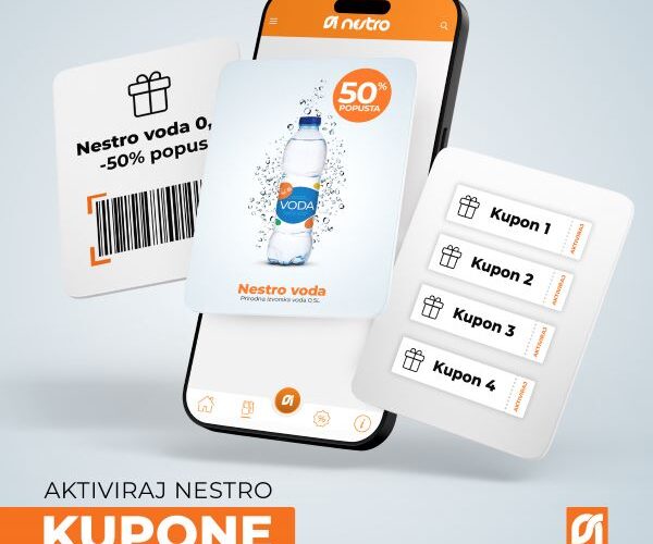 Novo U NESTRO mobilnoj aplikacij i– jednokratni kuponi za dodatne uštede!